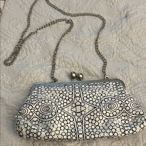 Chic Black and White Women's Clutch